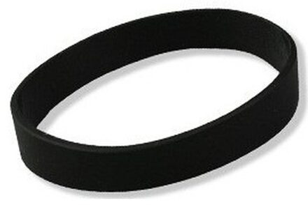 Siliconen armband zwart