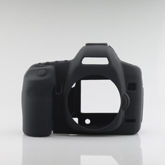 Siliconen Armor Skin Case Body Cover Protector Voor Canon Eos 5D Mark Ii 5D2 Dslr Body Camera zwart
