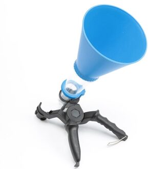 Siliconen Auto Auto Motor Trechter Benzine Olie Brandstof Benzine Vloeibare Wasmachine Vloeistof Veranderen Vullen Transfer Universele blauw