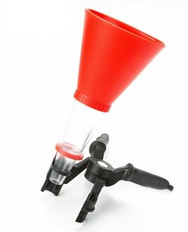 Siliconen Auto Auto Motor Trechter Benzine Olie Brandstof Benzine Vloeibare Wasmachine Vloeistof Veranderen Vullen Transfer Universele rood