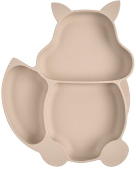 Siliconen - Baby & Kind Bord - Zuignap Bord - Mocha Vosje