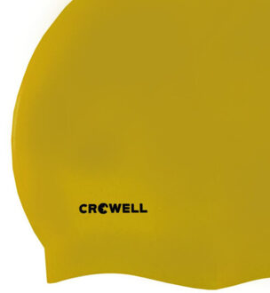 Siliconen badmuts - maat One size Geel