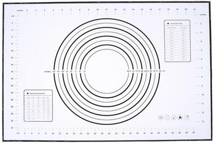 Siliconen Bakken Mat Milieuvriendelijke Mat Voor Rolling Deeg Pad Grote Non-stick Oven Patisserie Rolling Tafel Pad Bakken Accessorie 40X60cm