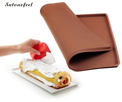 Siliconen Bakken Mat Multifunctionele Cake Pad Siliconen Oven Mat Zwitserse Rolling Mat Oven liner Siliconen Bakken Tools