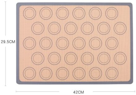 Siliconen Bakken Mat Pad Vel Bakken Gebak Gereedschap Non-stick Rolling Deeg Mat Grote Maat Voor Cake Cookie Macaron keuken Gereedschap 1