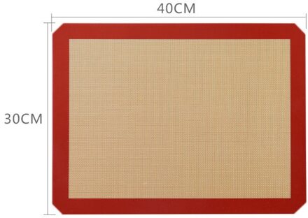 Siliconen Bakken Mat Pad Vel Bakken Gebak Gereedschap Non-stick Rolling Deeg Mat Grote Maat Voor Cake Cookie Macaron keuken Gereedschap 2