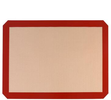 Siliconen Bakken Mat Pad Vel Bakken Gebak Gereedschap Non-stick Rolling Deeg Mat Grote Maat Voor Cake Cookie Macaron keuken Gereedschap 40x30cm