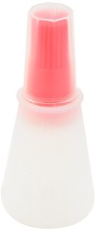 Siliconen Bakken Olie Fles Borstel Draagbare Barbecue Grill Olie Fles Borstel Vloeibare Olie Gebak Keuken Bakken Bbq Borstel Keuken Gereedschap rood