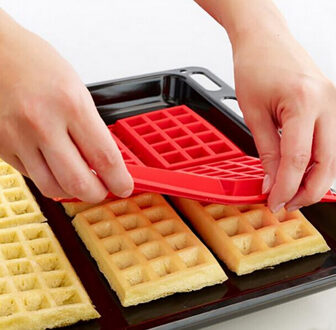 Siliconen Bakvorm Wafel Mold Bakplaat Diy Module Keuken Koken Cake Maken Tool Chocolate Mold Lade Gereedschap Keuken