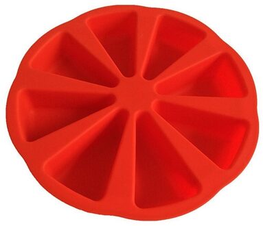 Siliconen Bakvormen Mallen Cake Pan Siliconen Cakevorm Pudding Driehoek Cakes Mould Muffin Bakken Gereedschappen Fondant Cake Mallen
