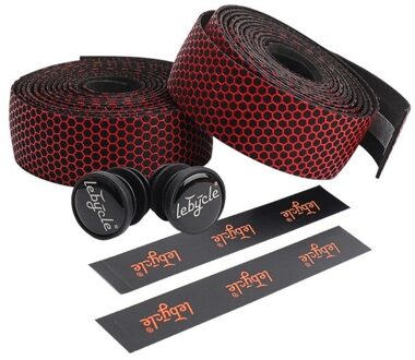 Siliconen Bar Tape Racefiets Stuur Tape Silica Eva Wit Wrap Fiets Schokabsorberende Slip-Proof stuur Afwerking Tape zwart rood