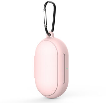 Siliconen Beschermhoes Voor Samsung Galaxy Buds Oortelefoon Siliconen Beschermhoes Opladen Cover Pouch Voor Samsung Galaxy Knoppen roze