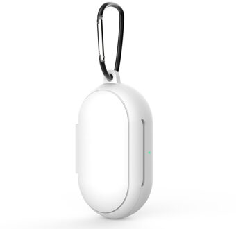 Siliconen Beschermhoes Voor Samsung Galaxy Buds Oortelefoon Siliconen Beschermhoes Opladen Cover Pouch Voor Samsung Galaxy Knoppen wit