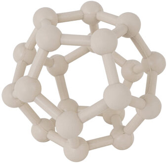 Siliconen Bijtbal voor Baby's - Stimuleer Ontwikkeling - Verlicht Tandjespijn - Beige