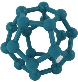 Siliconen Bijtbal voor Baby's - Stimuleer Ontwikkeling - Verlicht Tandjespijn - Oceaanblauw