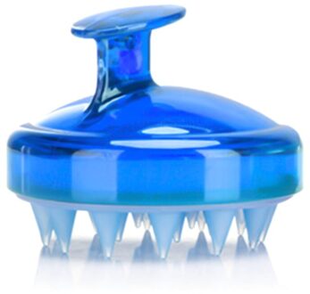 Siliconen Borstel Shampoo Hoofdhuid Borstel Kam Hoofd Spa Afslanken Massage Borstel Body Haar Wassen Kam Douche Bad Borstel 1 stuks HB8813BL2