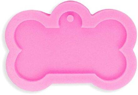 Siliconen Bot Vorm Hanger Resin Mold Diy Dog Tag Hond Bone Vormige Sleutelhanger Hars Casting Mold Hars Crafting Gereedschap 28