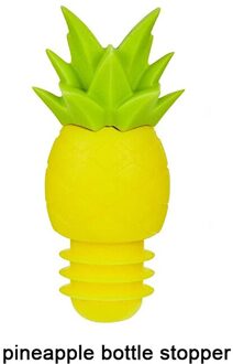 Siliconen Cactus Ananas Wijn Glazen Stop En Wijn Glas Markers Set Drank Fles Bedels Voor Wedding Party