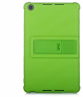 Siliconen Case Voor Huawei Mediapad M5 Lite 8.0 T5 8 ''JDN2-W09 AL00 8.0 Inch Zachte Stand Cover Voor Huawei honor Pad 5 8 Tablet # N groen