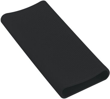 Siliconen Case voor Xiaomi Power Bank 3 Generatie 20000mAh PLM07ZM Rubber Shell Cover Bags voor Draagbare Externe Batterij zwart