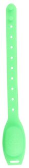 Siliconen Cleaner Polsbandje Zachte Comfortabele Verstelbare Lengte Cleaner Holding Polsband Nieuw groen