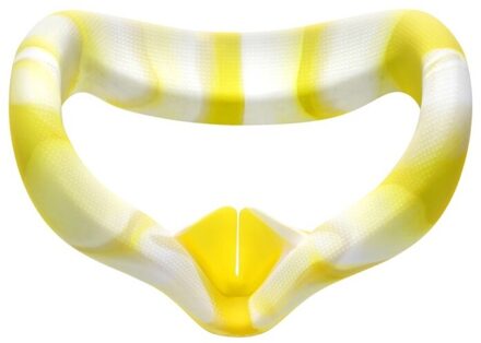 Siliconen Cover Voor Oculus Quest 2 Vr Eye Pad Kussenhoes Accessoire Lichtdicht geel