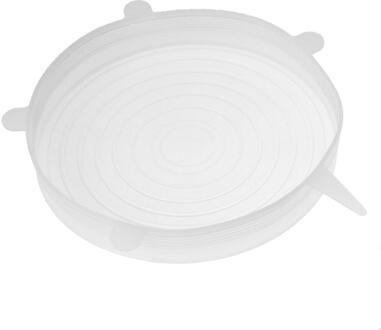 Siliconen Deksel Hittebestendigheid 1 Pcs Herbruikbare Stretch Siliconen Deksels Voedsel Wrap Kom Cover Voedsel Verse Cover Magnetron Cover 9.8 cm