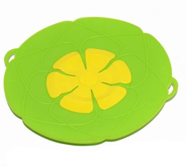 Siliconen Deksel Spill Stopper Cover Voor Pot Pan Keuken Accessoires Koken Gereedschap Bloem Kookgerei Gebruiksvoorwerp Siliconen Deksels groen