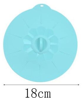 Siliconen Deksel Spill Stopper Cover Voor Pot Pan Keuken Accessoires Koken Gereedschap Bloem Kookgerei Thuis Keuken stijl 2