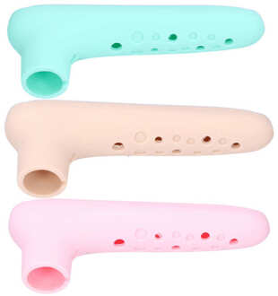 Siliconen Deurgreep Cover Anti-Collision Anti-Statische Deurknop Beschermhoes Kind Veiligheid Deurklink Protector Roze