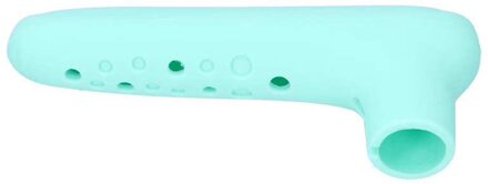Siliconen Deurgreep Cover Anti-Collision Protector Anti-Statische Deurknop Beschermhoes Kind Veiligheid Deurklink Cover Blauw