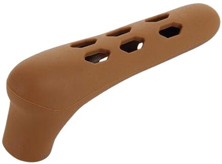 Siliconen Deurknop Handvat Covers, Anti-Statische Deurknop Protector Sleeve Covers, koffie