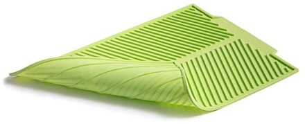 Siliconen Dish Drogen Mat Goot Vouwen Aftappen Mat, rechthoek Afvoer Mat Drogen Gerechten Pad Hittebestendige Antislip Lade