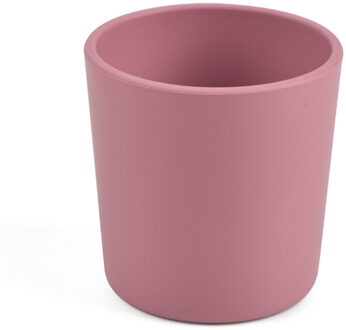 Siliconen - Drinkbeker - Oudroze - Vosje
