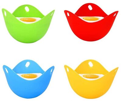 Siliconen Ei Gebakken Stroper Cook Poach Pods Gepocheerde Baking Cup Keuken Kookgerei Cirkel Silicon Magnetron Keuken Ei Stroper Pods