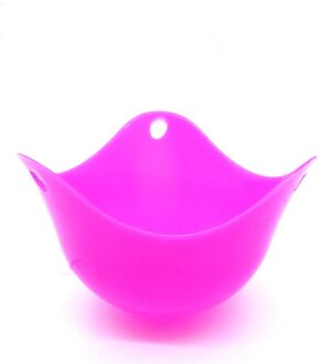 Siliconen Eierkoker Ei Mold Kom Ringen Cooker Boiler Gekookte Hard Ei Keuken Accessoires Gereedschap Pannenkoek Maker Eieren Gadgets roos rood