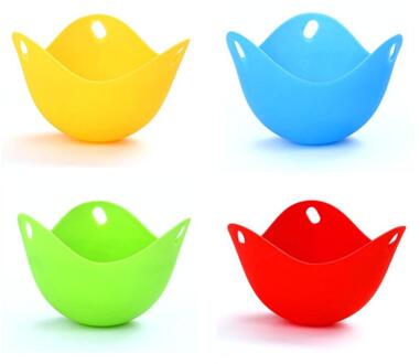 Siliconen Eierkoker Non-stick Hittebestendig Eierkoker Keuken Eierkoker Gereedschap Egg Cakes Desserts mold 4stk