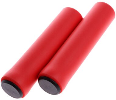 Siliconen Fiets Grips Outdoor Mtb Mountainbike Handvatten Cover Anti-Slip Sterke Ondersteuning Grips Fiets Deel 1 paar