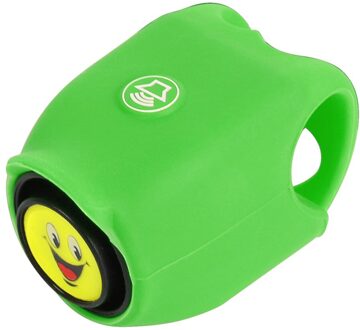 Siliconen Fietsbel 120dB Mtb Weg Mountainbike Hoorn Geluid Alarm Voor Rijden Veiligheid Stuur Ring Fietsen Accessoires groen