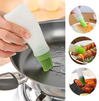 Siliconen Fles Bakken Borstel Barbecue Saus BBQ Olieman Borstels Olie Controle