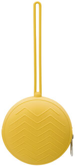 Siliconen Fopspeenhouder - Met rits - Universeel - Mosterdgeel