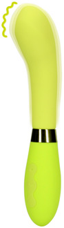 Siliconen G-Spot Vibrator - Lime Passion
