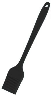 Siliconen Gebak Borstel Taart Bakken Barbecue Borstel Brood Olie Borstel Handvat Keuken Gereedschap zwart