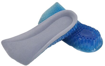 Siliconen Gel Lift Hoogte Toename Schoen Hak Insert Pad 1 Paar Duurzaam Unisex Vrouwen Mannen Comfy Inlegzolen