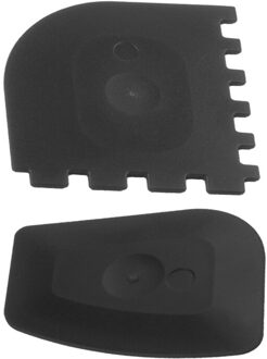 Siliconen Grill Pan Schraper Set Lodge Gietijzeren Grill Pannen Lodge Vaatwasmachinebestendig Keuken Kookgerei Sets Grill Pan Cleaner Schraper Rood