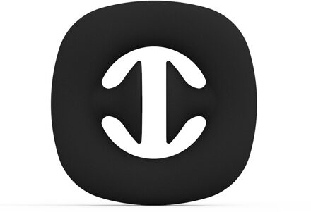 Siliconen Hand Grips Pols Vinger Exerciser Grijpers Draagbare Fitness Aangrijpend Ringen Pols Kracht Versterken Arm Spier Trainer zwart