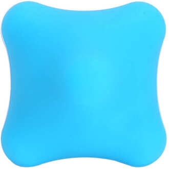Siliconen Hand Spier Ontspannen Massage Bal Pijnbestrijding Hals Voet Oefening Fascia Bal Massage Roller Blauw