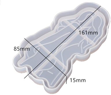 Siliconen Hars Mold Voor Sieraden Maken Eleghant Vrouwen Epoxy Reson Mallen Witte Kleur Home Decoratie Diy Tools 2