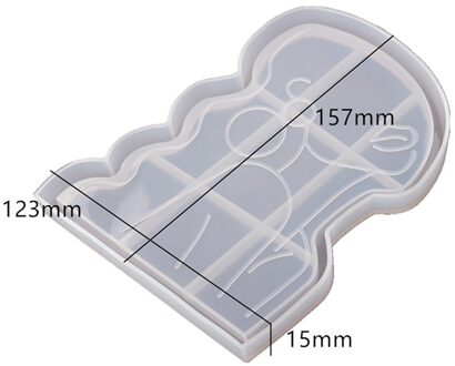 Siliconen Hars Mold Voor Sieraden Maken Eleghant Vrouwen Epoxy Reson Mallen Witte Kleur Home Decoratie Diy Tools 3