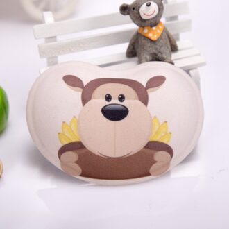 Siliconen Hartvormige Computer Muis Polssteun 3D Golvend Comfort Gel Computer Muis Hand Polssteunen Ondersteuning Kussen aap